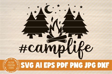 Download Camp Life SVG Cut Files Creativefabrica